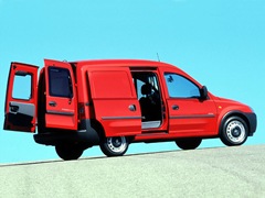 Opel Combo Van. Выпускается с 2001 года. Две базовые комплектации. Цены от 422 900 до 477 900 руб.Двигатель от 1.2 до 1.4, бензиновый и дизельный. Привод передний. КПП: механическая.