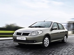 Renault Symbol. Выпускается с 2008 года. Три базовые комплектации. Цены от 499 000 до 579 000 руб.Двигатель 1.6, бензиновый. Привод передний. КПП: механическая и автоматическая.