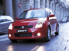 Suzuki Swift (2004). Выпускается с 2004 года. Одна базовая комплектация. Цена 601 000 руб.Двигатель 1.5, бензиновый. Привод передний. КПП: автоматическая.