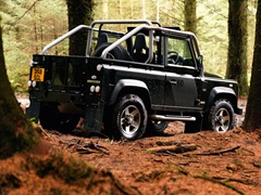 Land Rover Defender 90 (1983). Выпускается с 1983 года. Одна базовая комплектация. Цена 2 665 000 руб.Двигатель 2.2, дизельный. Привод полный. КПП: механическая.