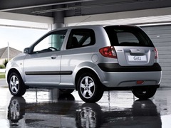 Hyundai Getz 3D. Выпускается с 2002 года. Одна базовая комплектация. Цена 299 900 руб.Двигатель 1.1, бензиновый. Привод передний. КПП: механическая.